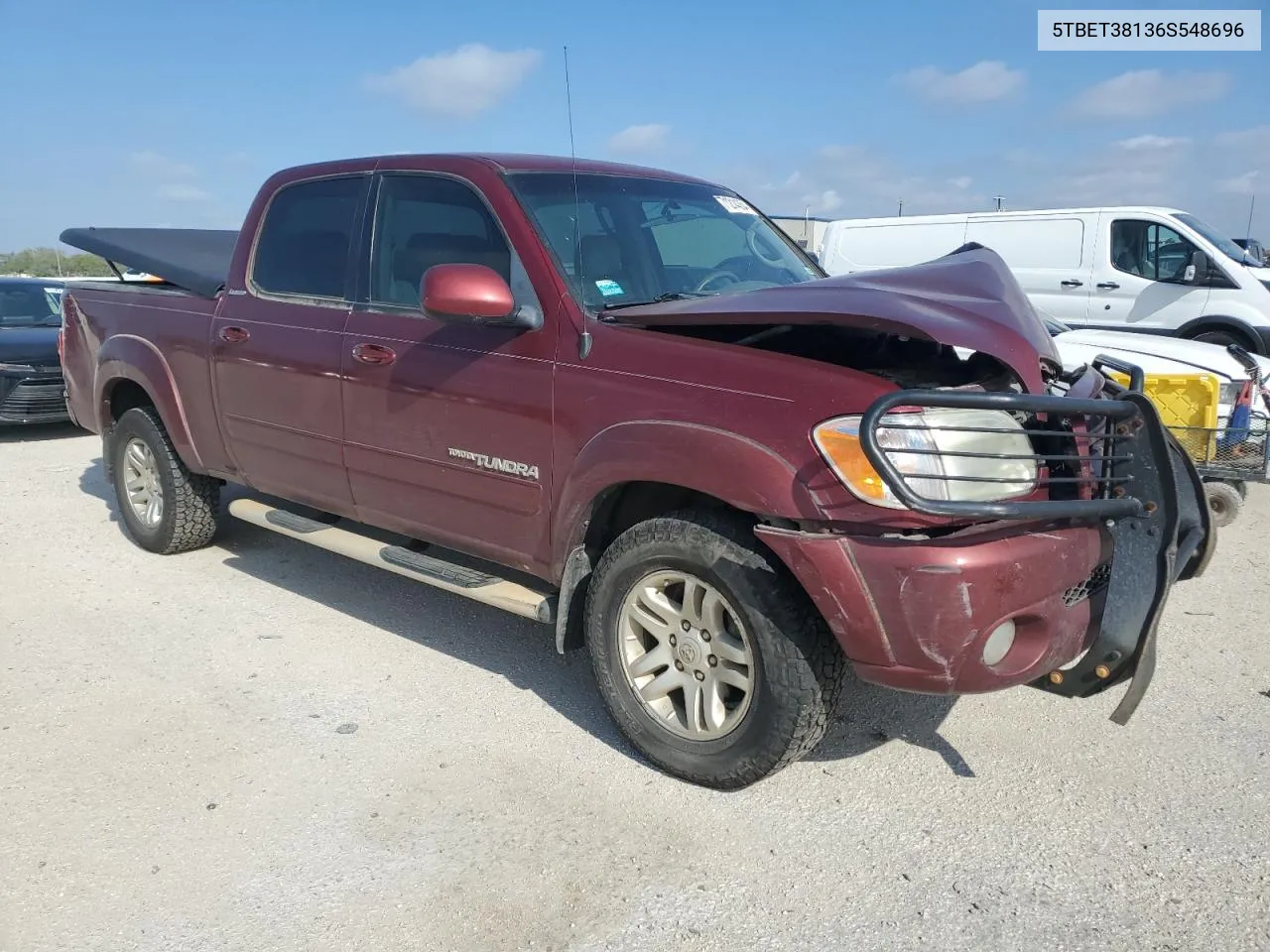 2006 Toyota Tundra Double Cab Limited VIN: 5TBET38136S548696 Lot: 71214354