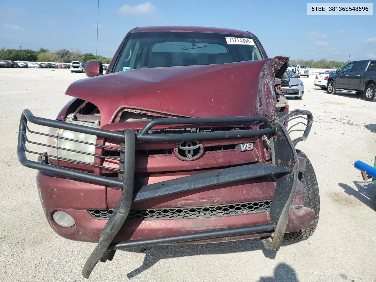 2006 Toyota Tundra Double Cab Limited VIN: 5TBET38136S548696 Lot: 71214354