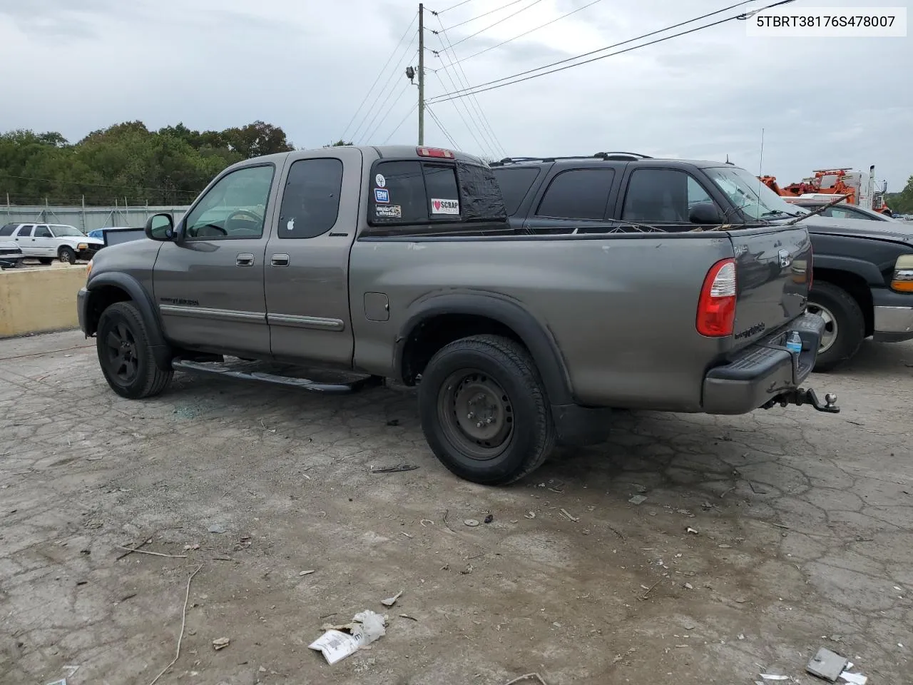 5TBRT38176S478007 2006 Toyota Tundra Access Cab Limited