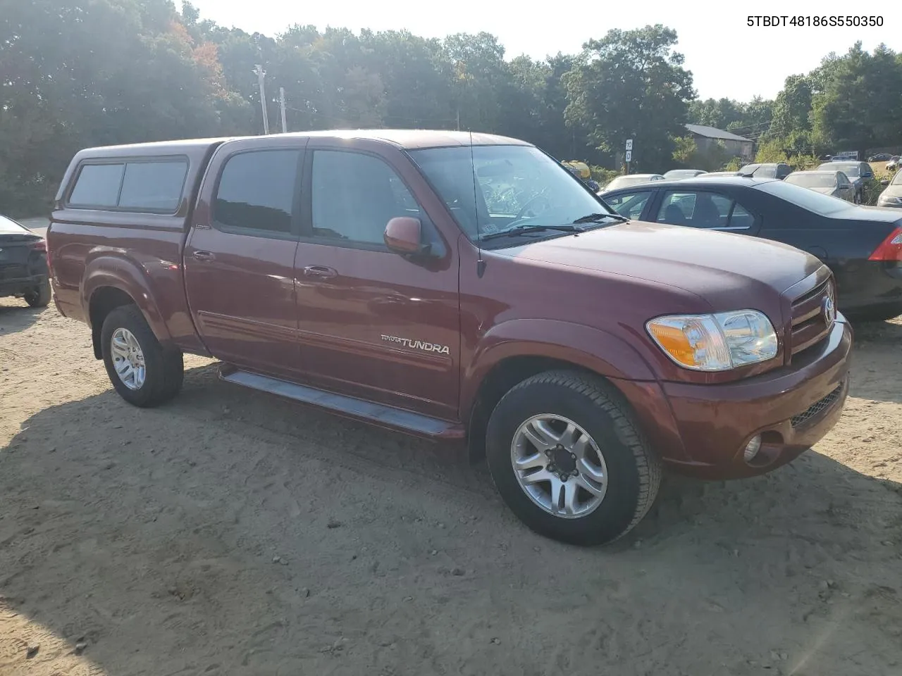 2006 Toyota Tundra Double Cab Limited VIN: 5TBDT48186S550350 Lot: 71359924