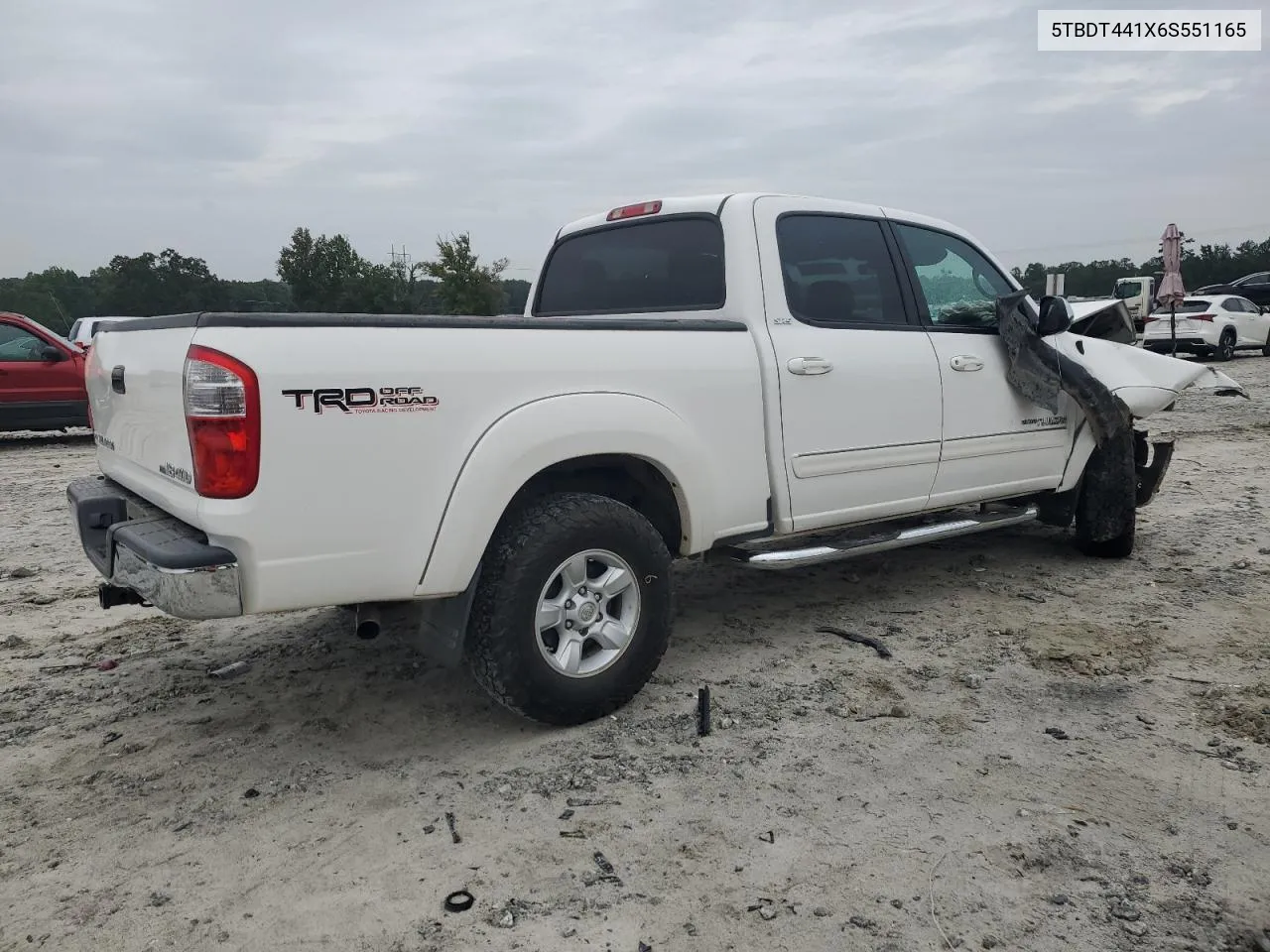 2006 Toyota Tundra Double Cab Sr5 VIN: 5TBDT441X6S551165 Lot: 71379414