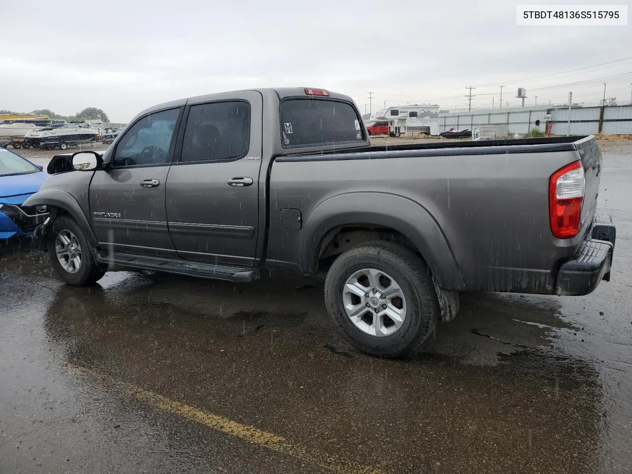 2006 Toyota Tundra Double Cab Limited VIN: 5TBDT48136S515795 Lot: 71395974