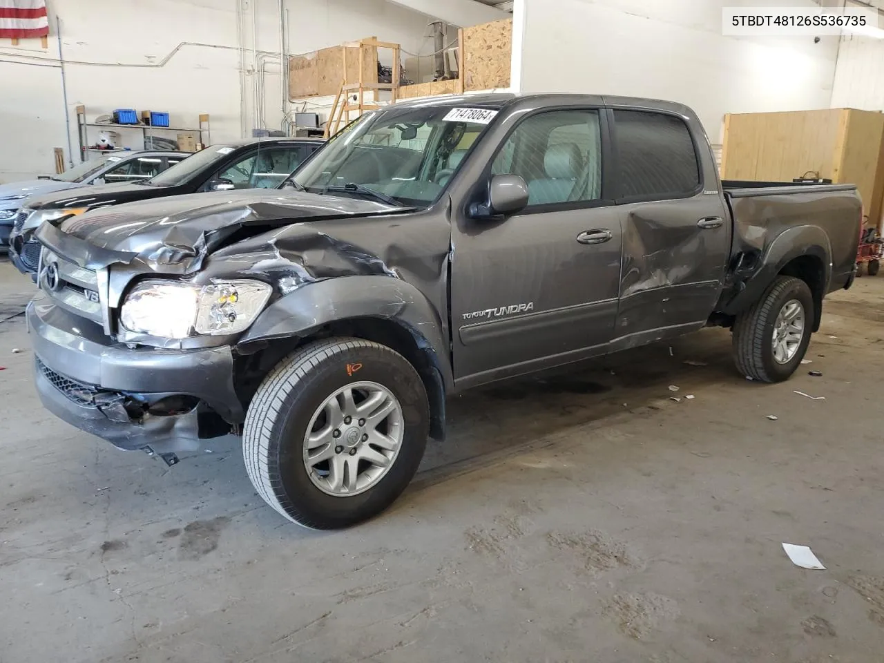 5TBDT48126S536735 2006 Toyota Tundra Double Cab Limited