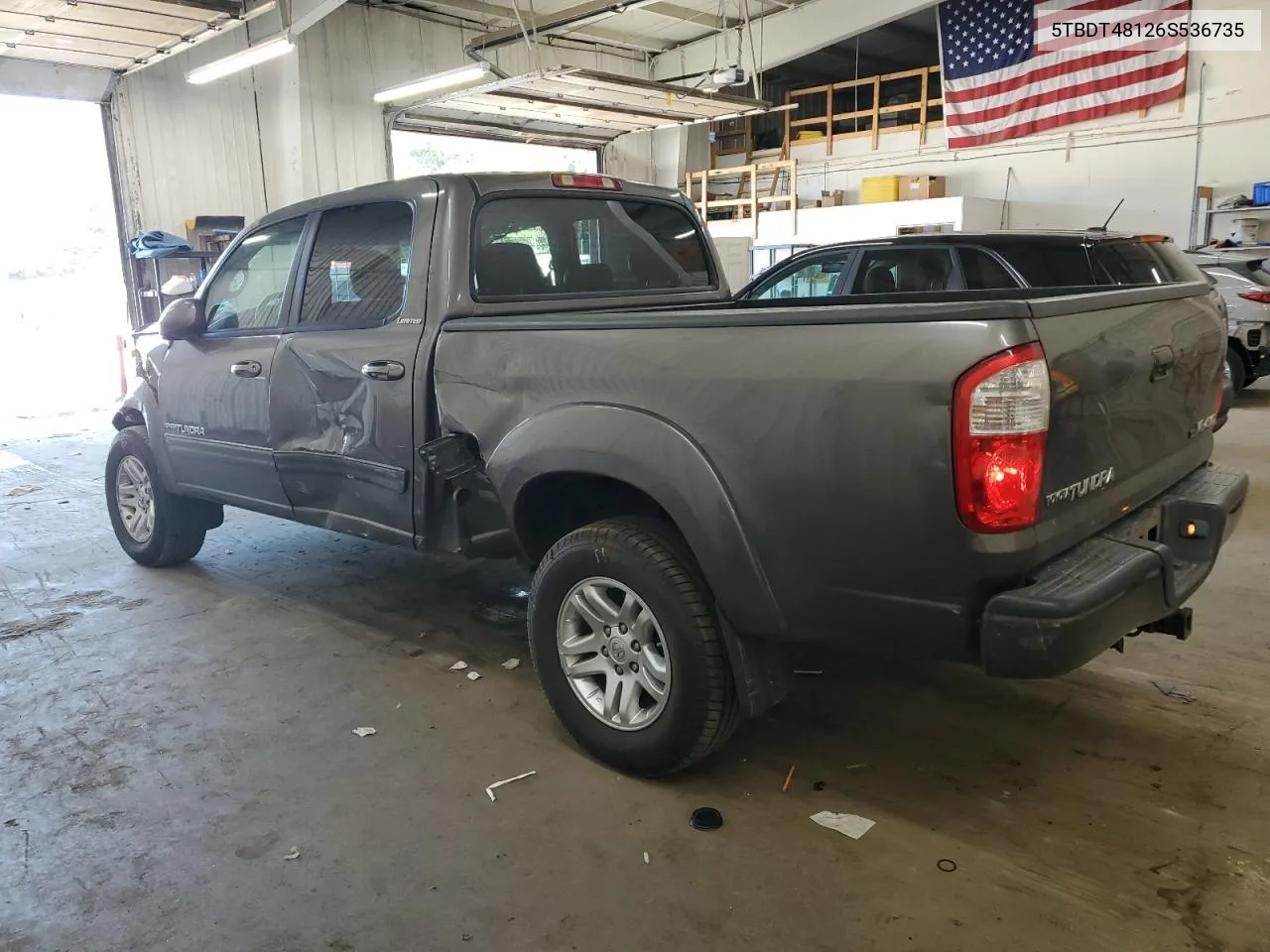 2006 Toyota Tundra Double Cab Limited VIN: 5TBDT48126S536735 Lot: 71478064