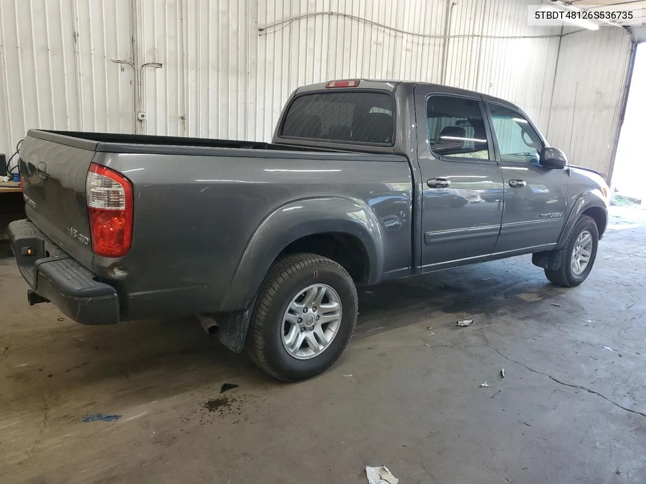 2006 Toyota Tundra Double Cab Limited VIN: 5TBDT48126S536735 Lot: 71478064