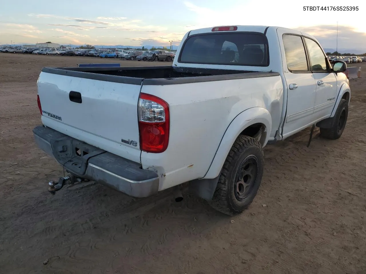 2006 Toyota Tundra Double Cab Sr5 VIN: 5TBDT44176S525395 Lot: 71480474