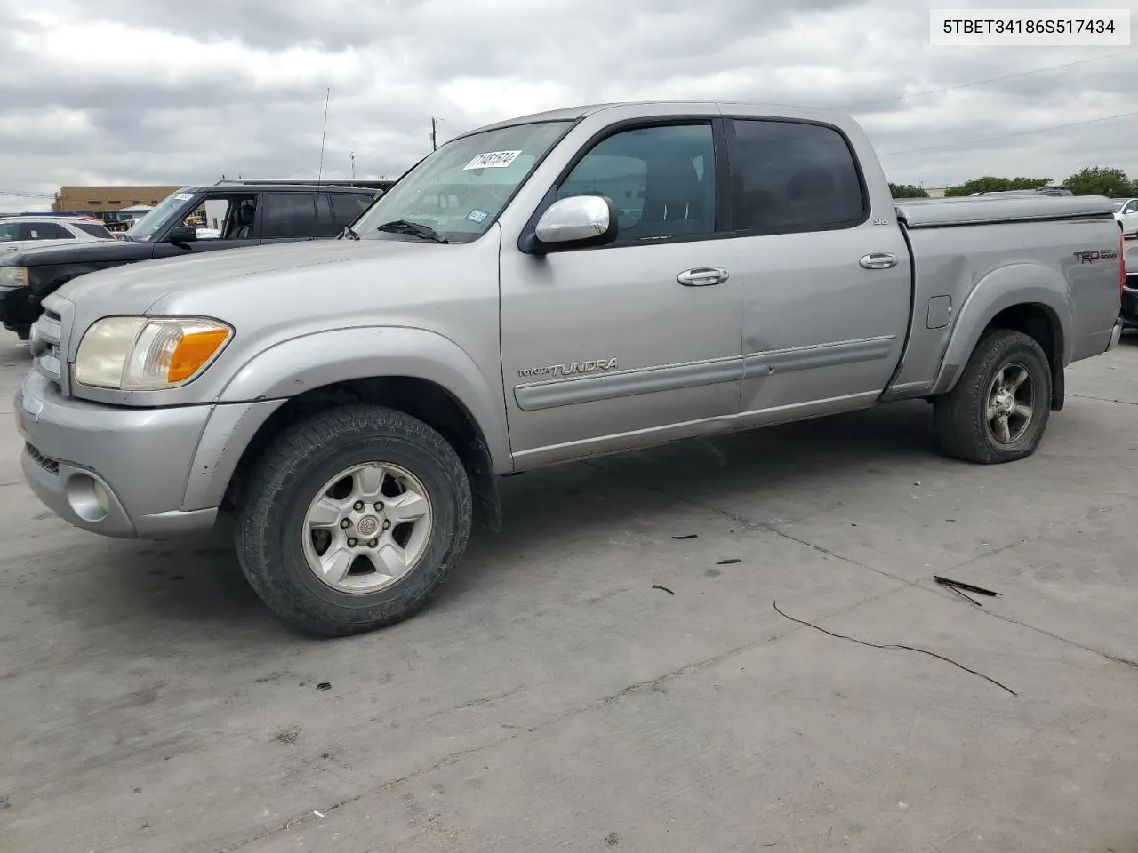 2006 Toyota Tundra Double Cab Sr5 VIN: 5TBET34186S517434 Lot: 71481574