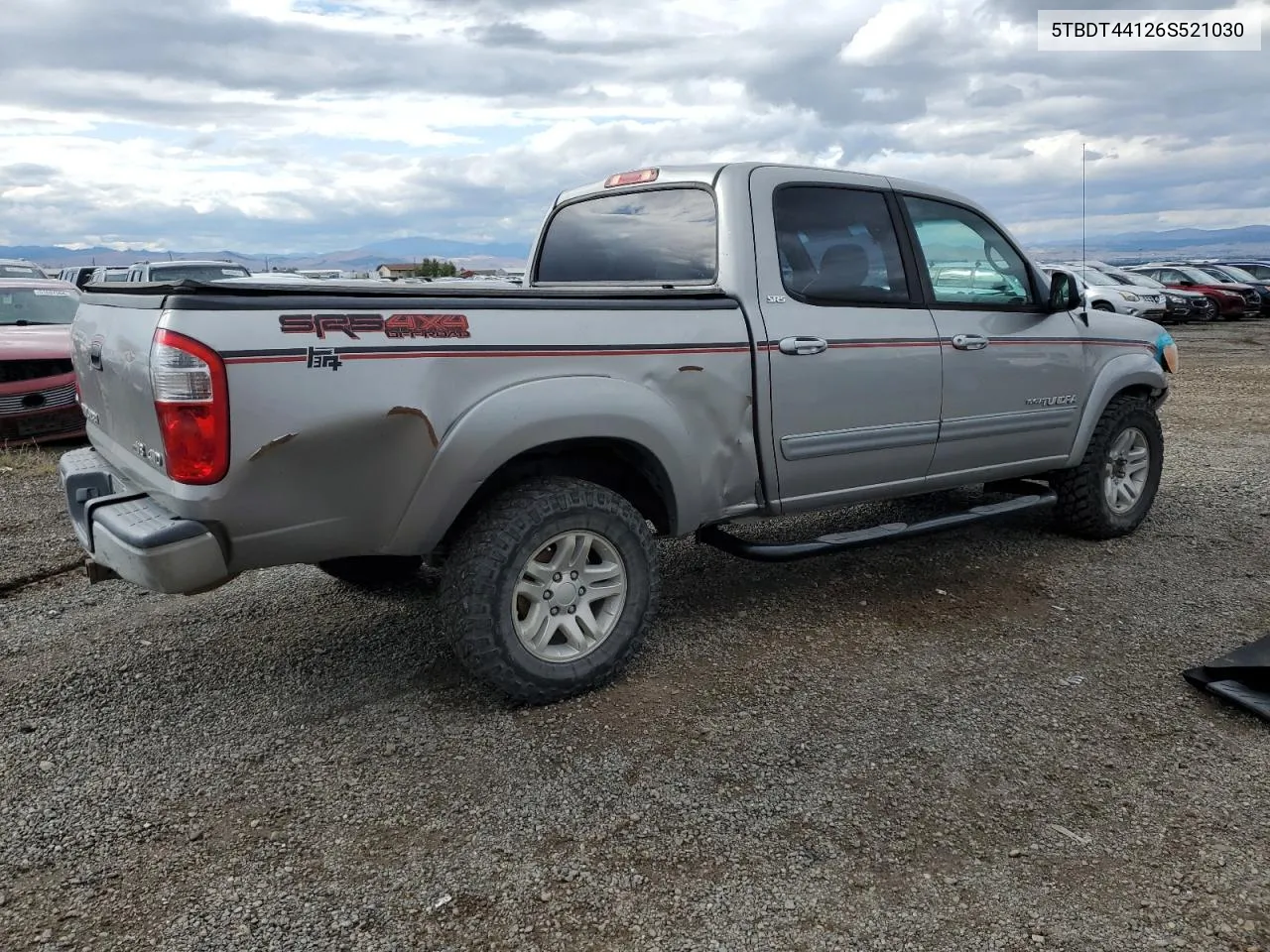 2006 Toyota Tundra Double Cab Sr5 VIN: 5TBDT44126S521030 Lot: 71544544