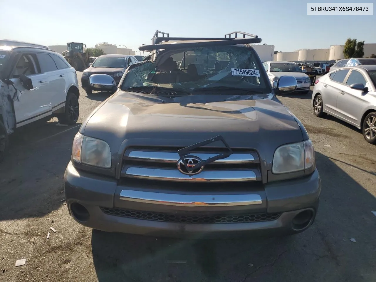 2006 Toyota Tundra Access Cab Sr5 VIN: 5TBRU341X6S478473 Lot: 71549624