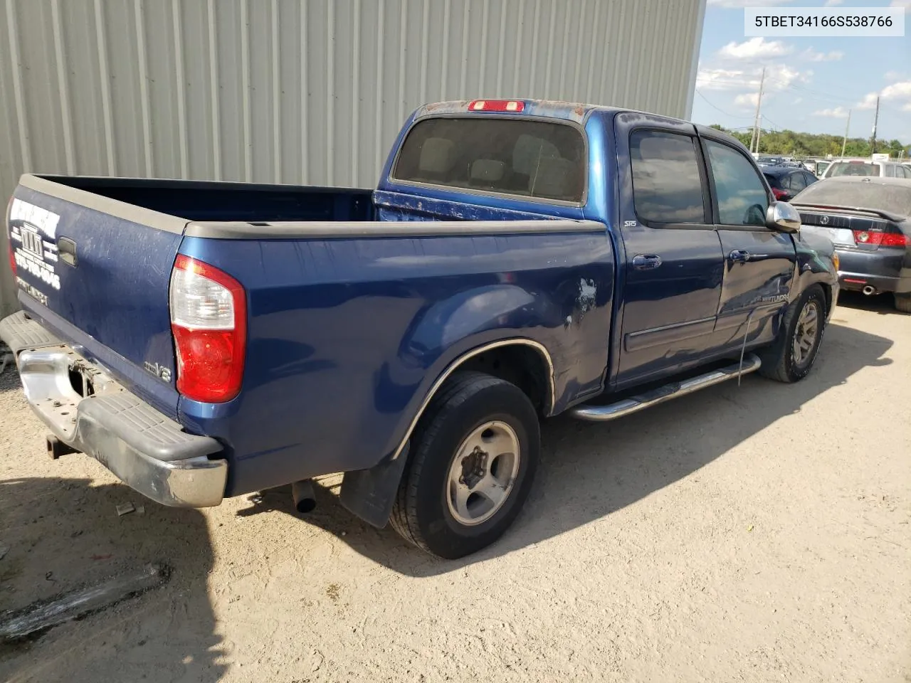 5TBET34166S538766 2006 Toyota Tundra Double Cab Sr5