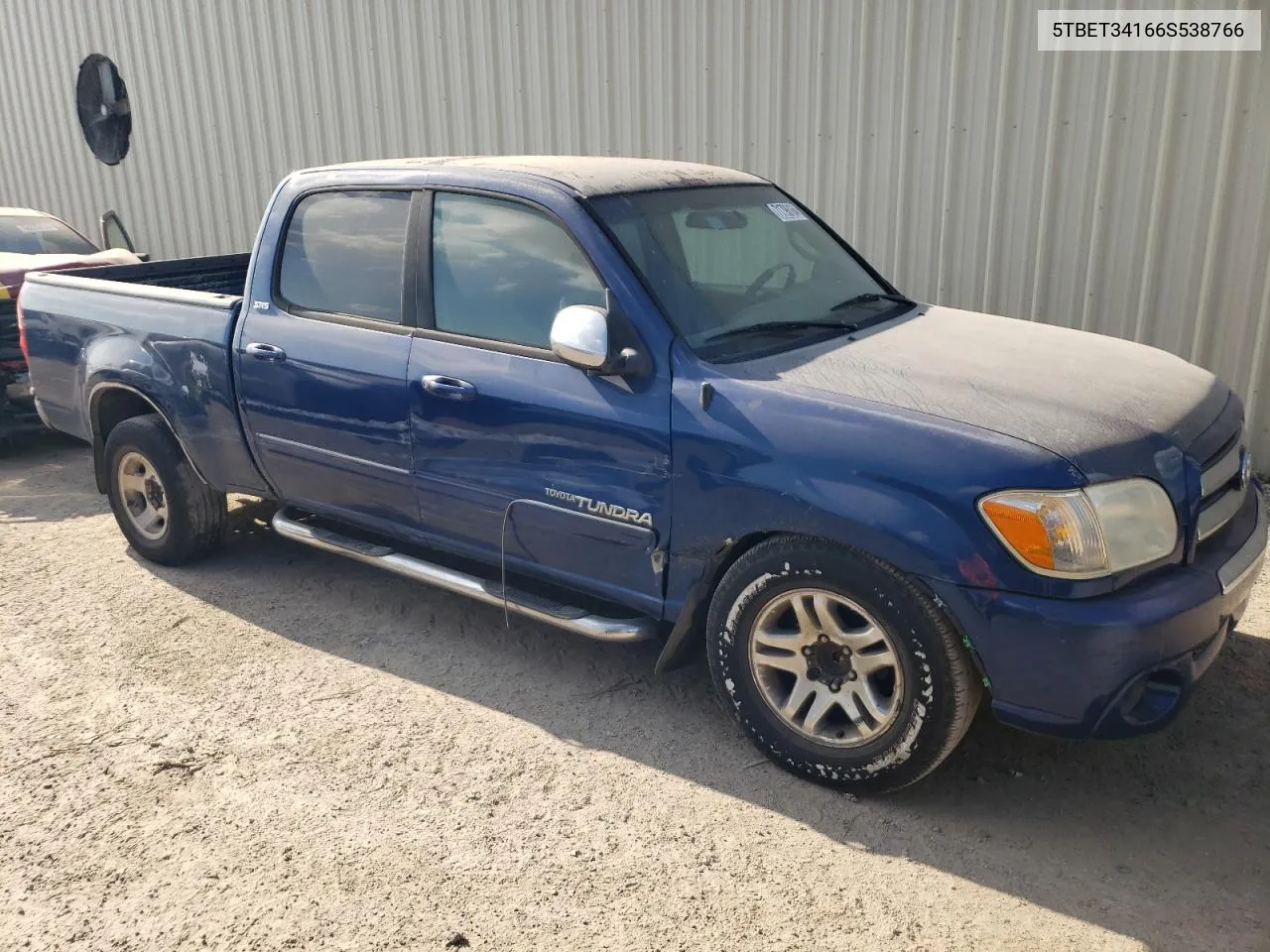 2006 Toyota Tundra Double Cab Sr5 VIN: 5TBET34166S538766 Lot: 71796164