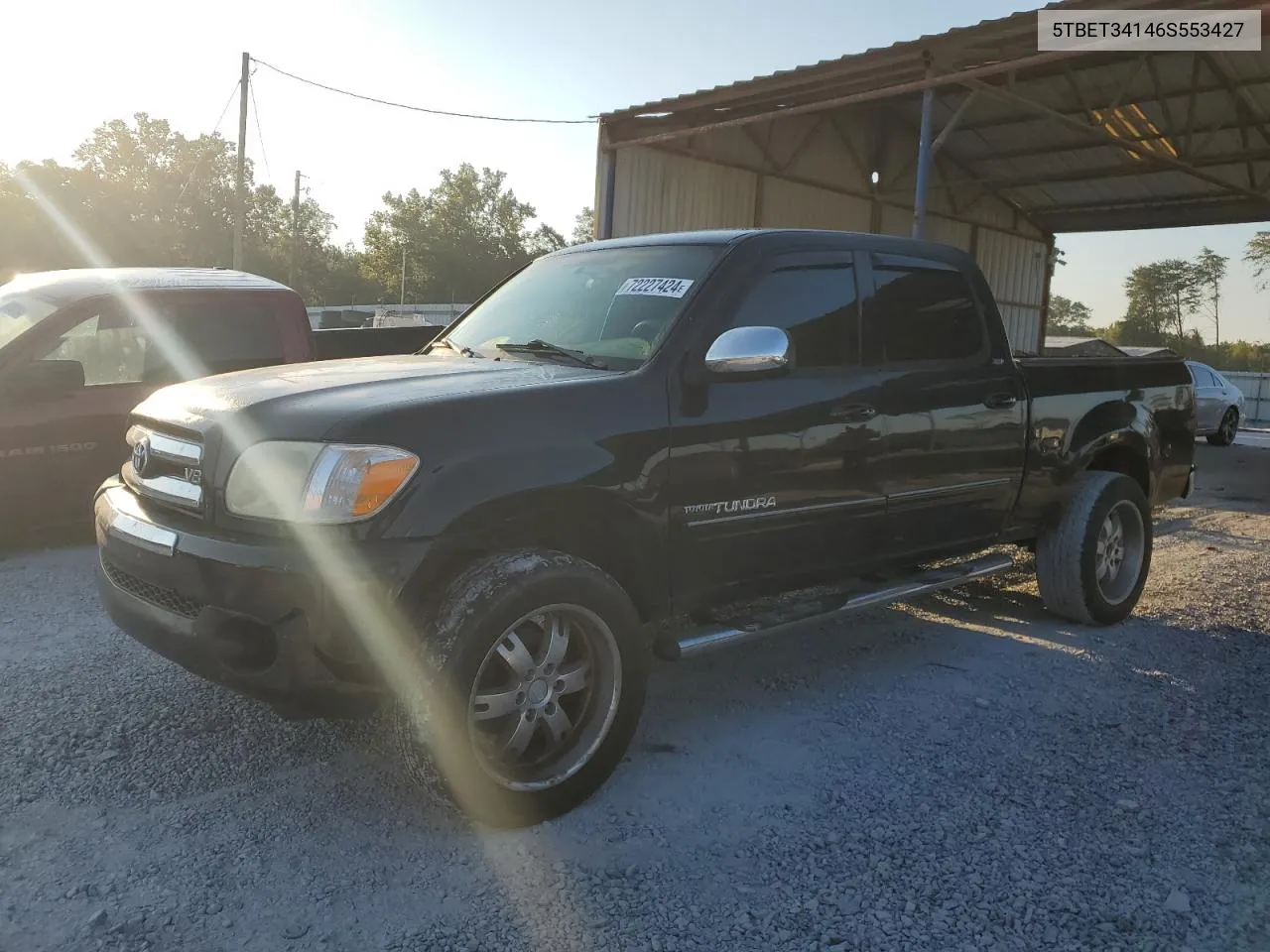 2006 Toyota Tundra Double Cab Sr5 VIN: 5TBET34146S553427 Lot: 72227424