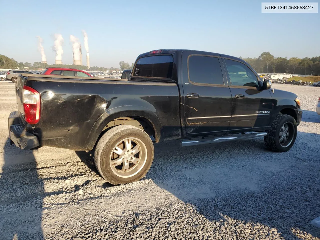 2006 Toyota Tundra Double Cab Sr5 VIN: 5TBET34146S553427 Lot: 72227424