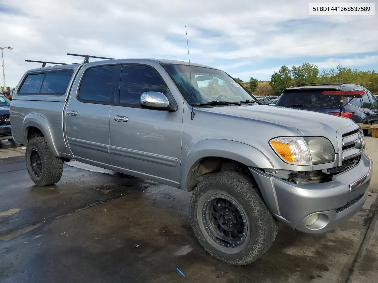 2006 Toyota Tundra Double Cab Sr5 VIN: 5TBDT44136S537589 Lot: 72474954