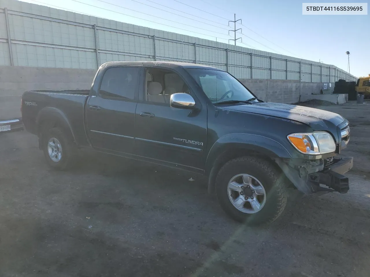 5TBDT44116S539695 2006 Toyota Tundra Double Cab Sr5