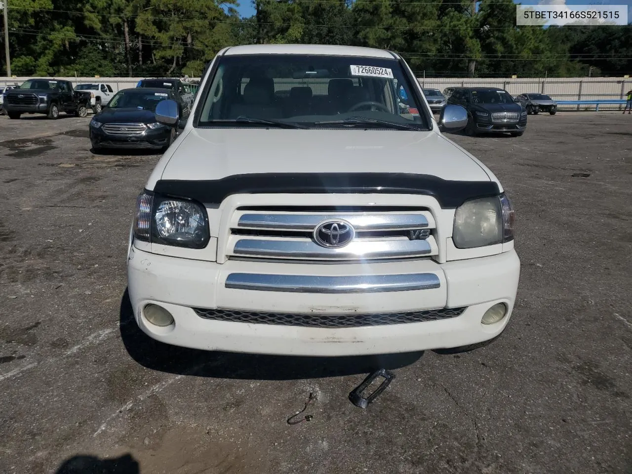 2006 Toyota Tundra Double Cab Sr5 VIN: 5TBET34166S521515 Lot: 72660524