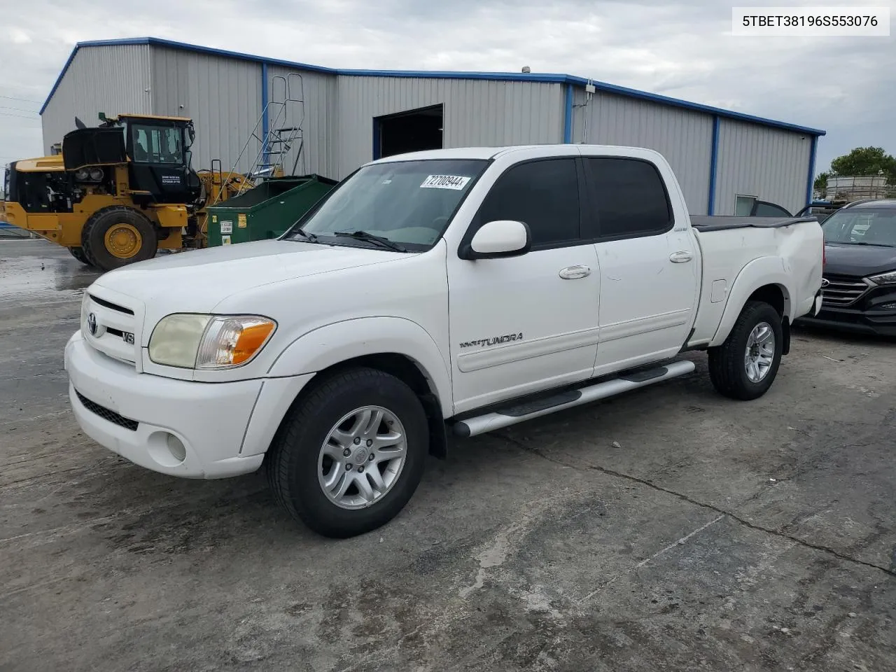 2006 Toyota Tundra Double Cab Limited VIN: 5TBET38196S553076 Lot: 72700944