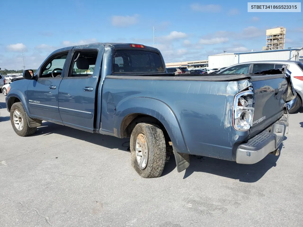 2006 Toyota Tundra Double Cab Sr5 VIN: 5TBET34186S523315 Lot: 72956954