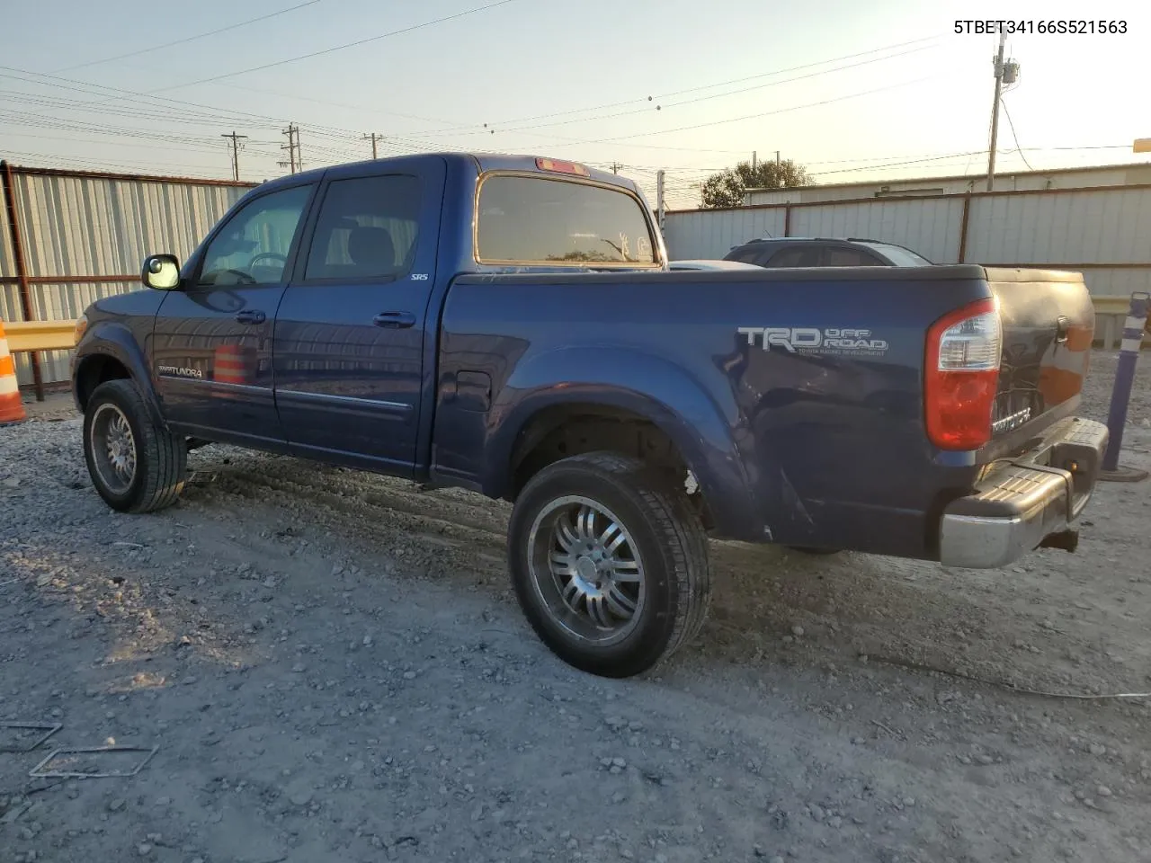 2006 Toyota Tundra Double Cab Sr5 VIN: 5TBET34166S521563 Lot: 72997184