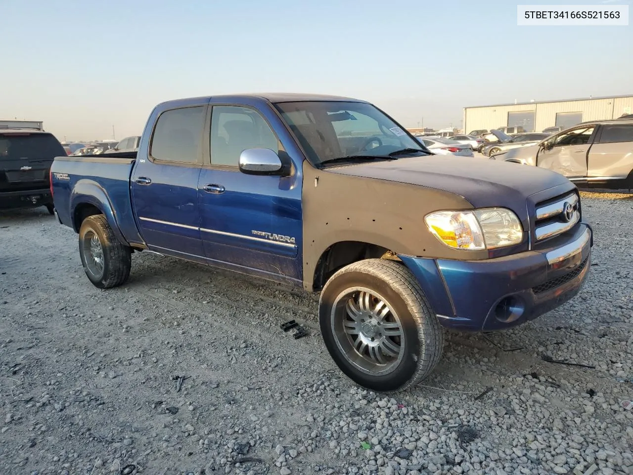 2006 Toyota Tundra Double Cab Sr5 VIN: 5TBET34166S521563 Lot: 72997184