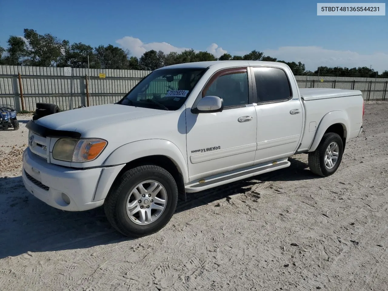 5TBDT48136S544231 2006 Toyota Tundra Double Cab Limited