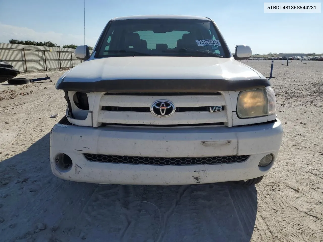 2006 Toyota Tundra Double Cab Limited VIN: 5TBDT48136S544231 Lot: 73125824