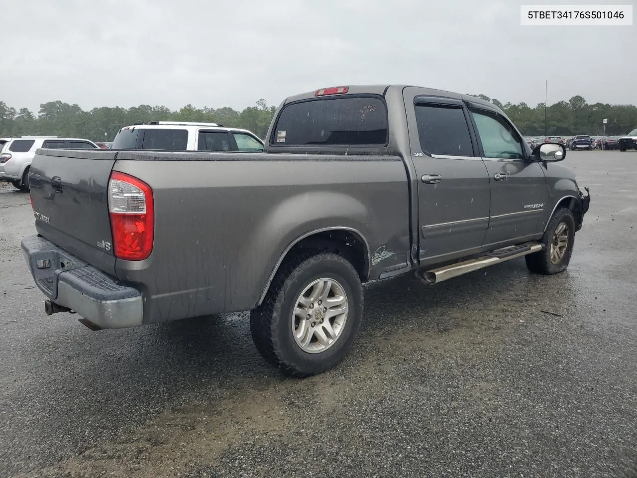 2006 Toyota Tundra Double Cab Sr5 VIN: 5TBET34176S501046 Lot: 73130884