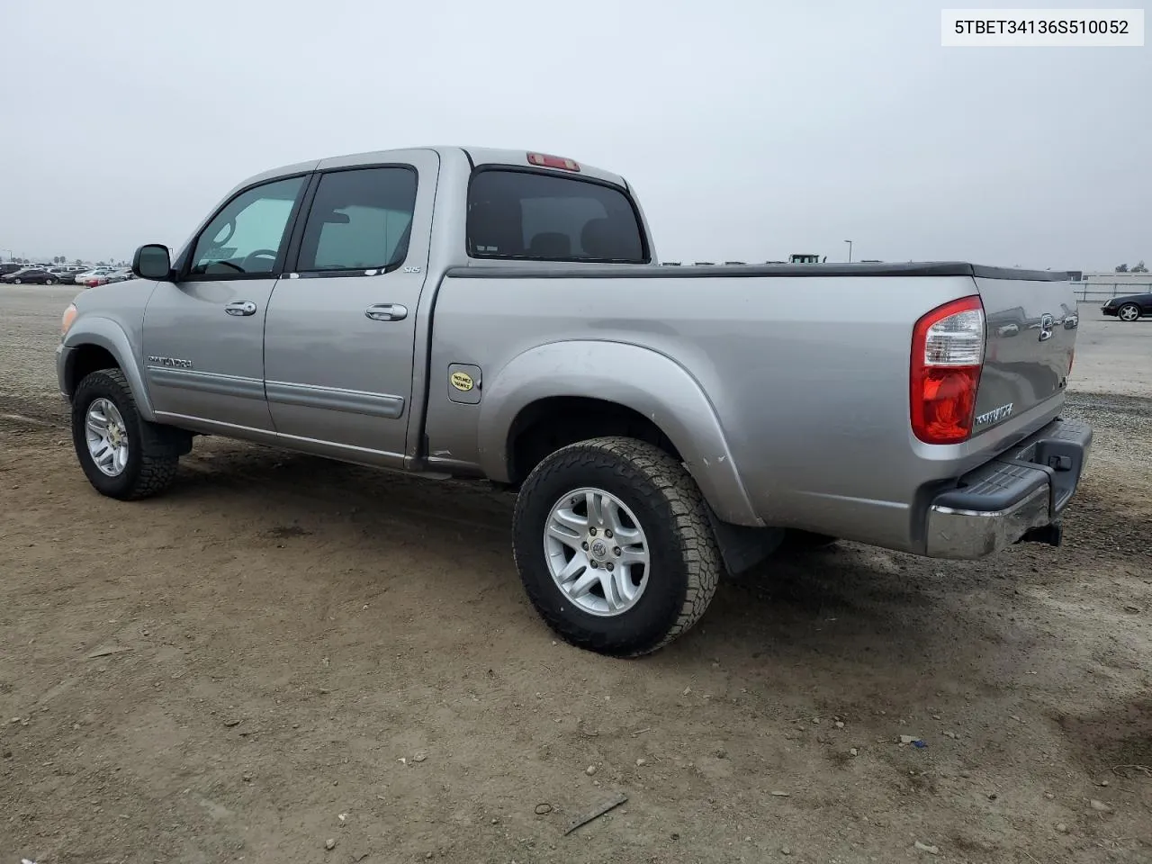 2006 Toyota Tundra Double Cab Sr5 VIN: 5TBET34136S510052 Lot: 73195254