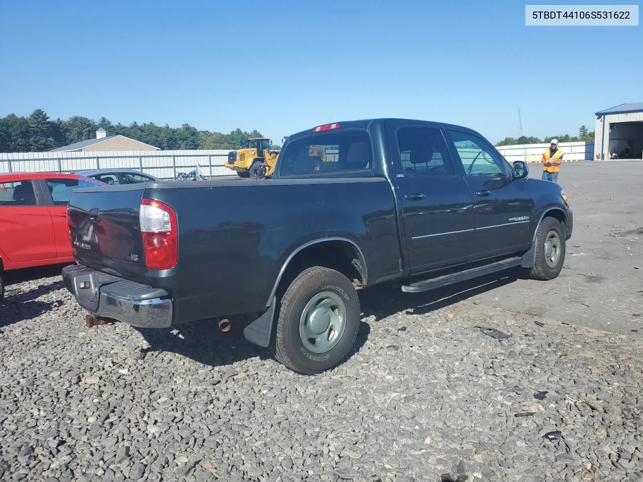 2006 Toyota Tundra Double Cab Sr5 VIN: 5TBDT44106S531622 Lot: 73503554