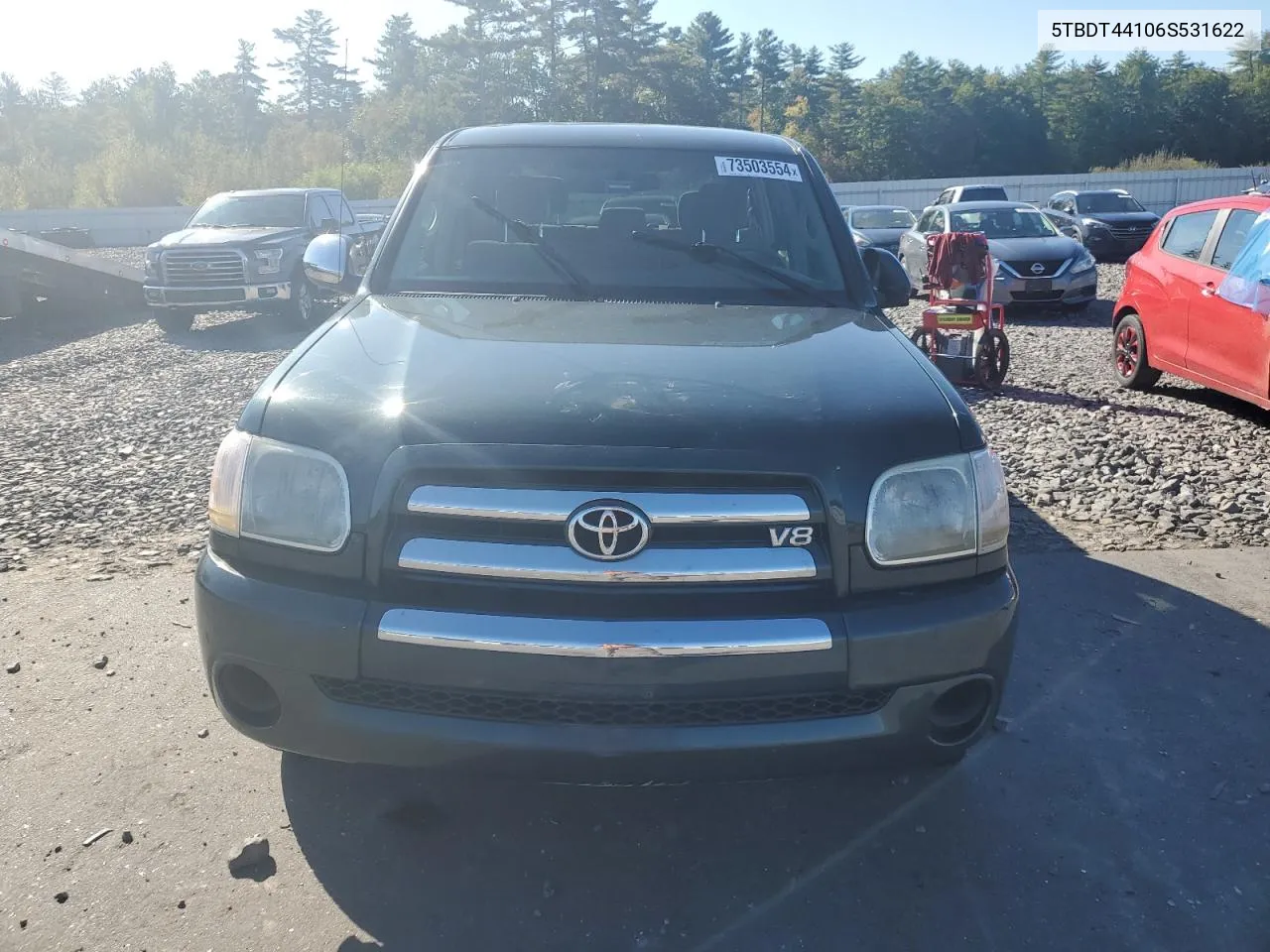 2006 Toyota Tundra Double Cab Sr5 VIN: 5TBDT44106S531622 Lot: 73503554