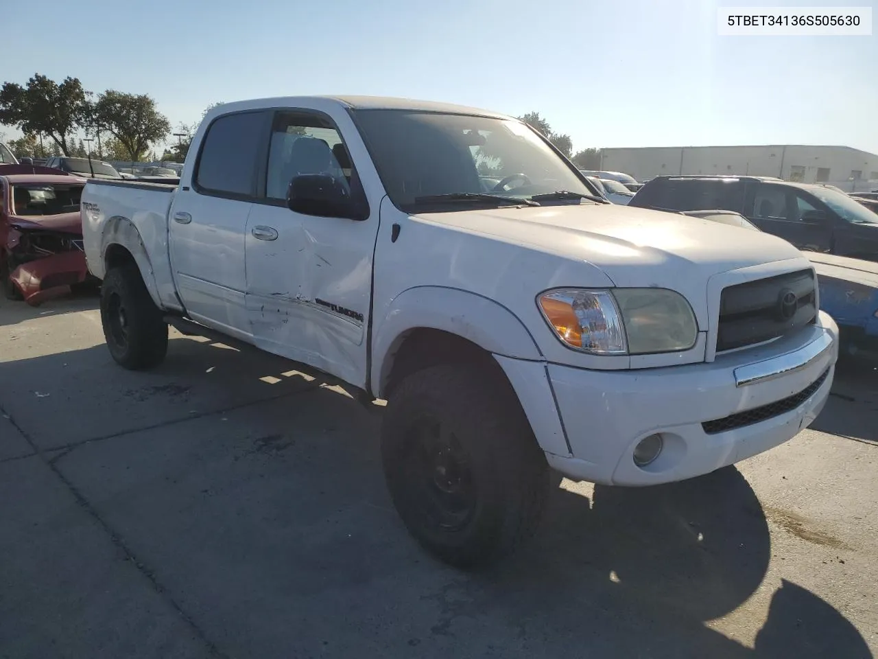 2006 Toyota Tundra Double Cab Sr5 VIN: 5TBET34136S505630 Lot: 73545584