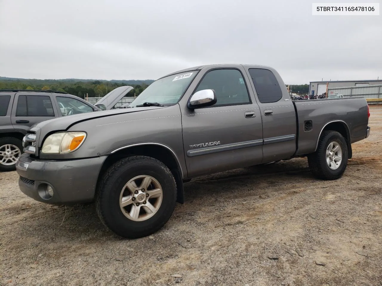 2006 Toyota Tundra Access Cab Sr5 VIN: 5TBRT34116S478106 Lot: 73676144