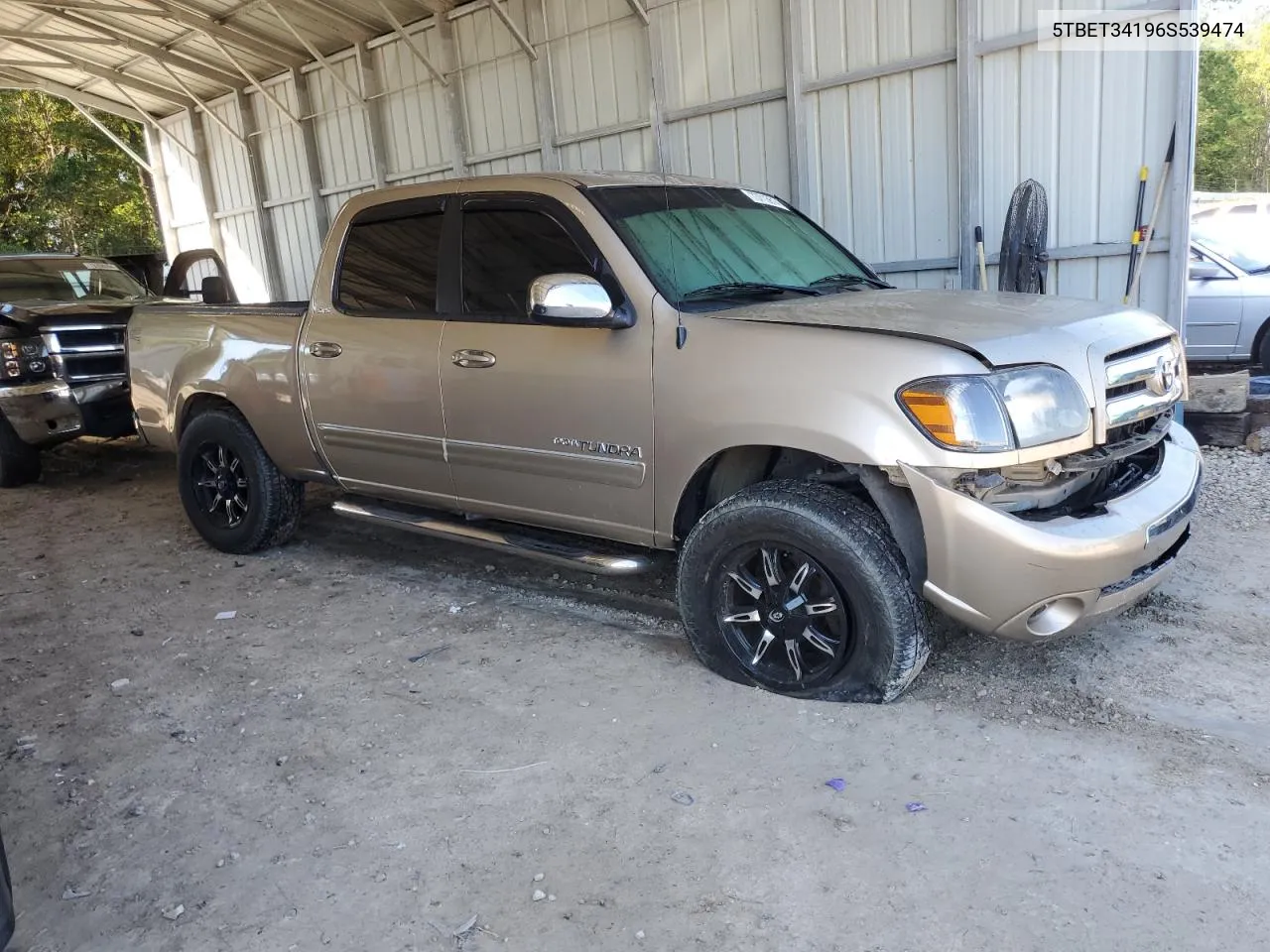 2006 Toyota Tundra Double Cab Sr5 VIN: 5TBET34196S539474 Lot: 73713614