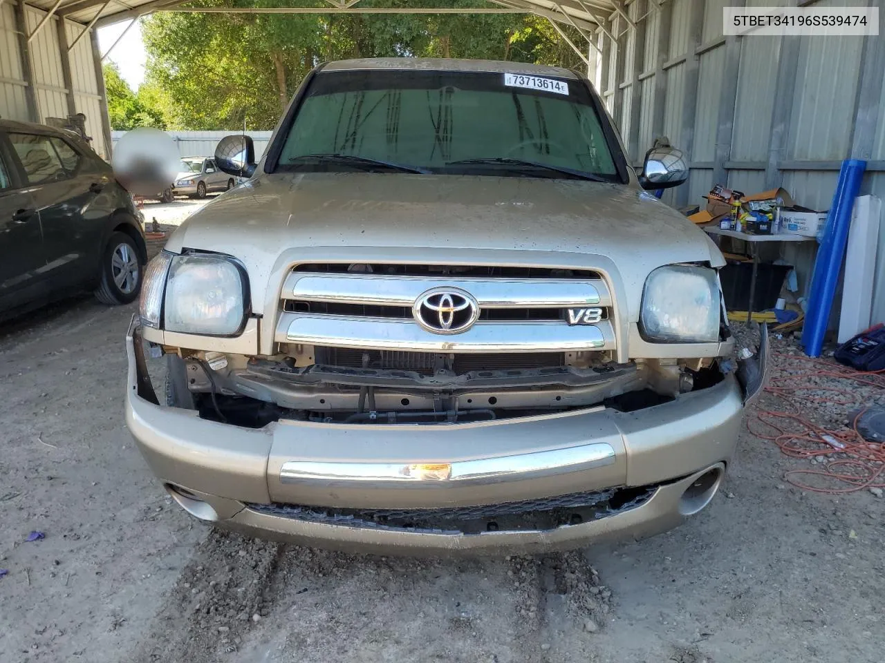 2006 Toyota Tundra Double Cab Sr5 VIN: 5TBET34196S539474 Lot: 73713614