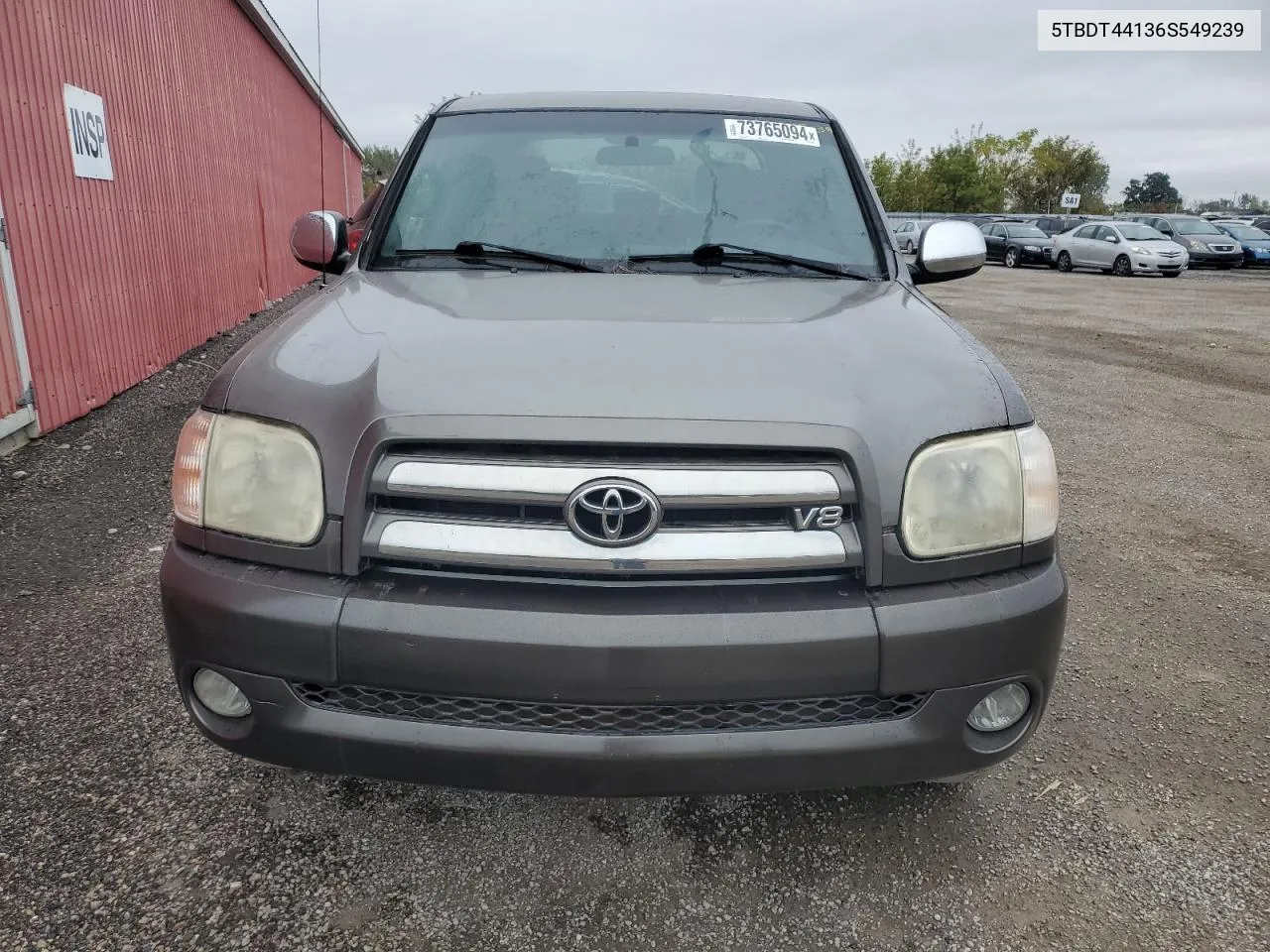 2006 Toyota Tundra Double Cab Sr5 VIN: 5TBDT44136S549239 Lot: 73765094