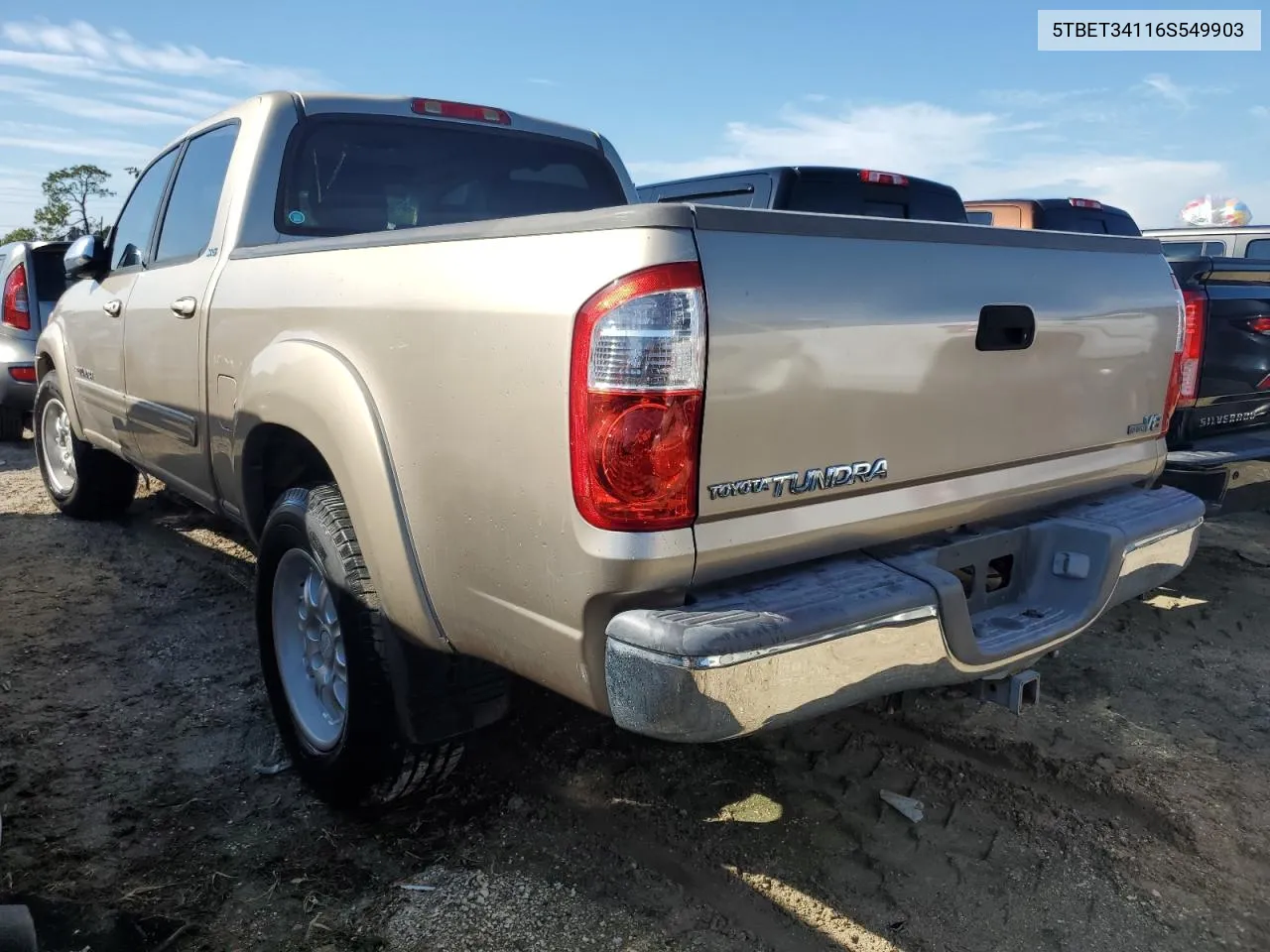 5TBET34116S549903 2006 Toyota Tundra Double Cab Sr5