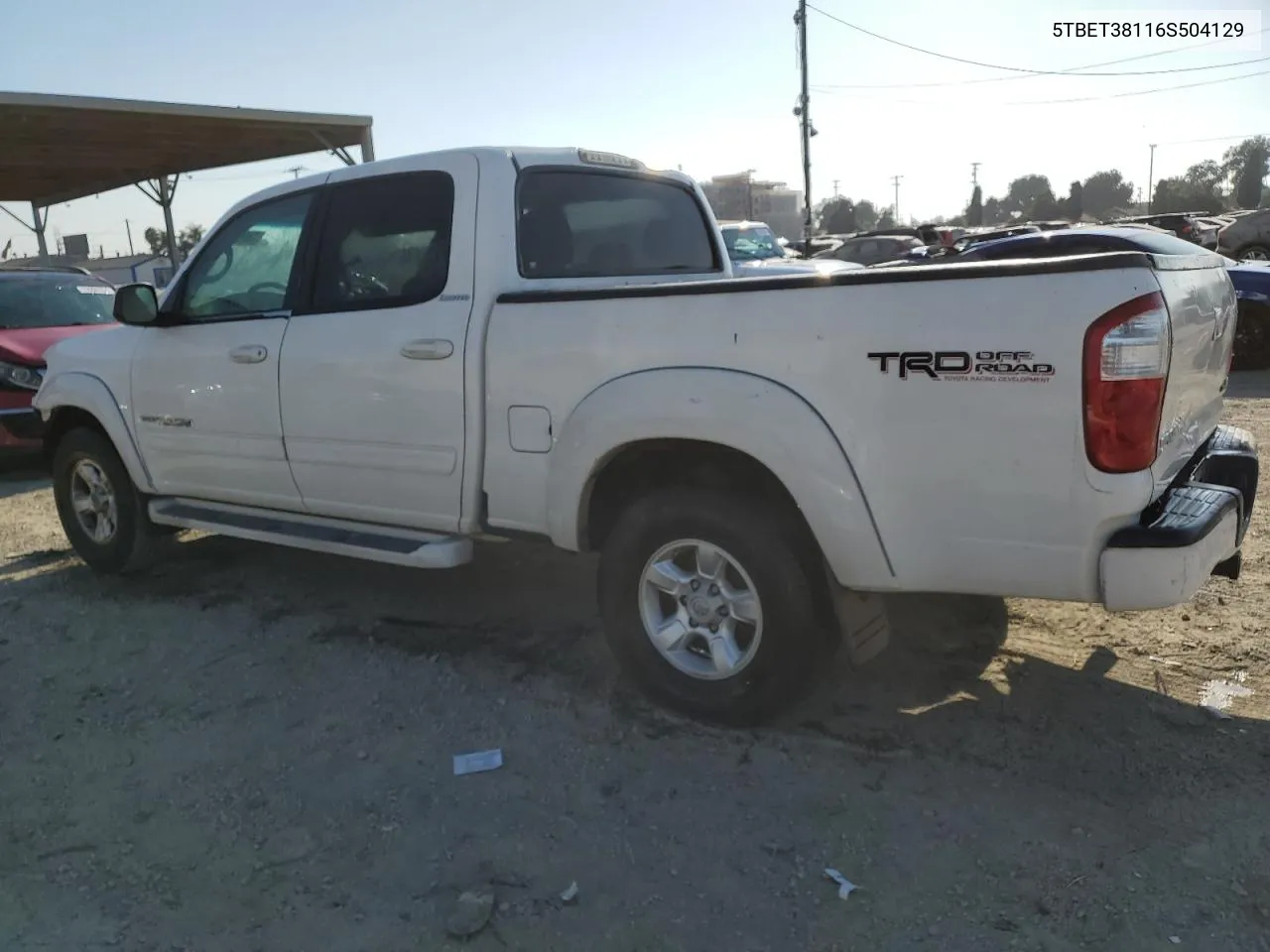 5TBET38116S504129 2006 Toyota Tundra Double Cab Limited