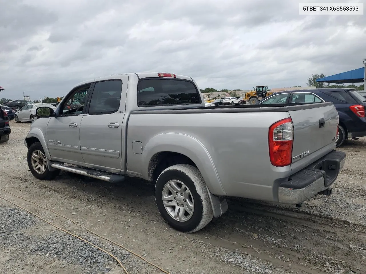 2006 Toyota Tundra Double Cab Sr5 VIN: 5TBET341X6S553593 Lot: 74313024