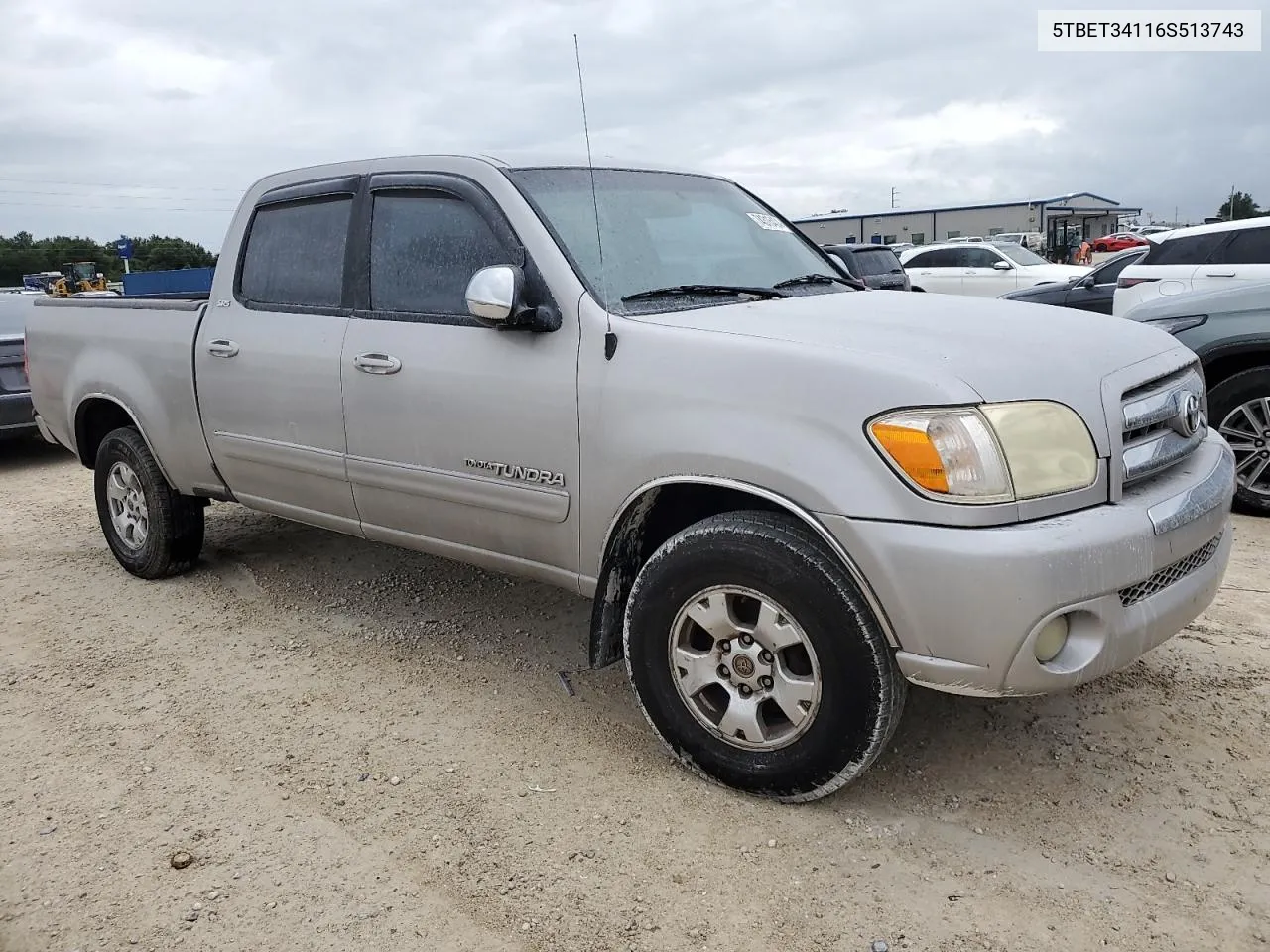 5TBET34116S513743 2006 Toyota Tundra Double Cab Sr5