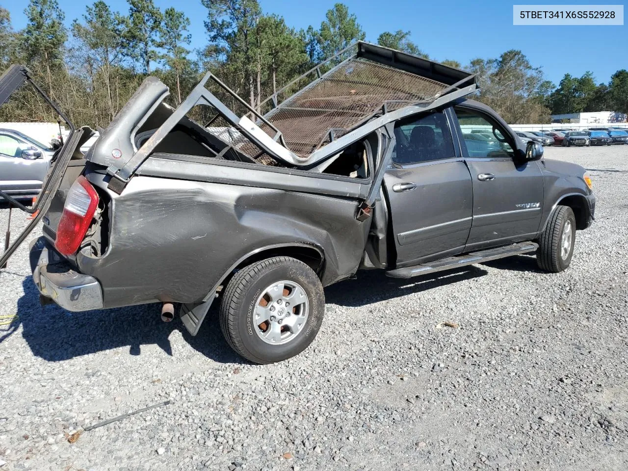 2006 Toyota Tundra Double Cab Sr5 VIN: 5TBET341X6S552928 Lot: 74333554