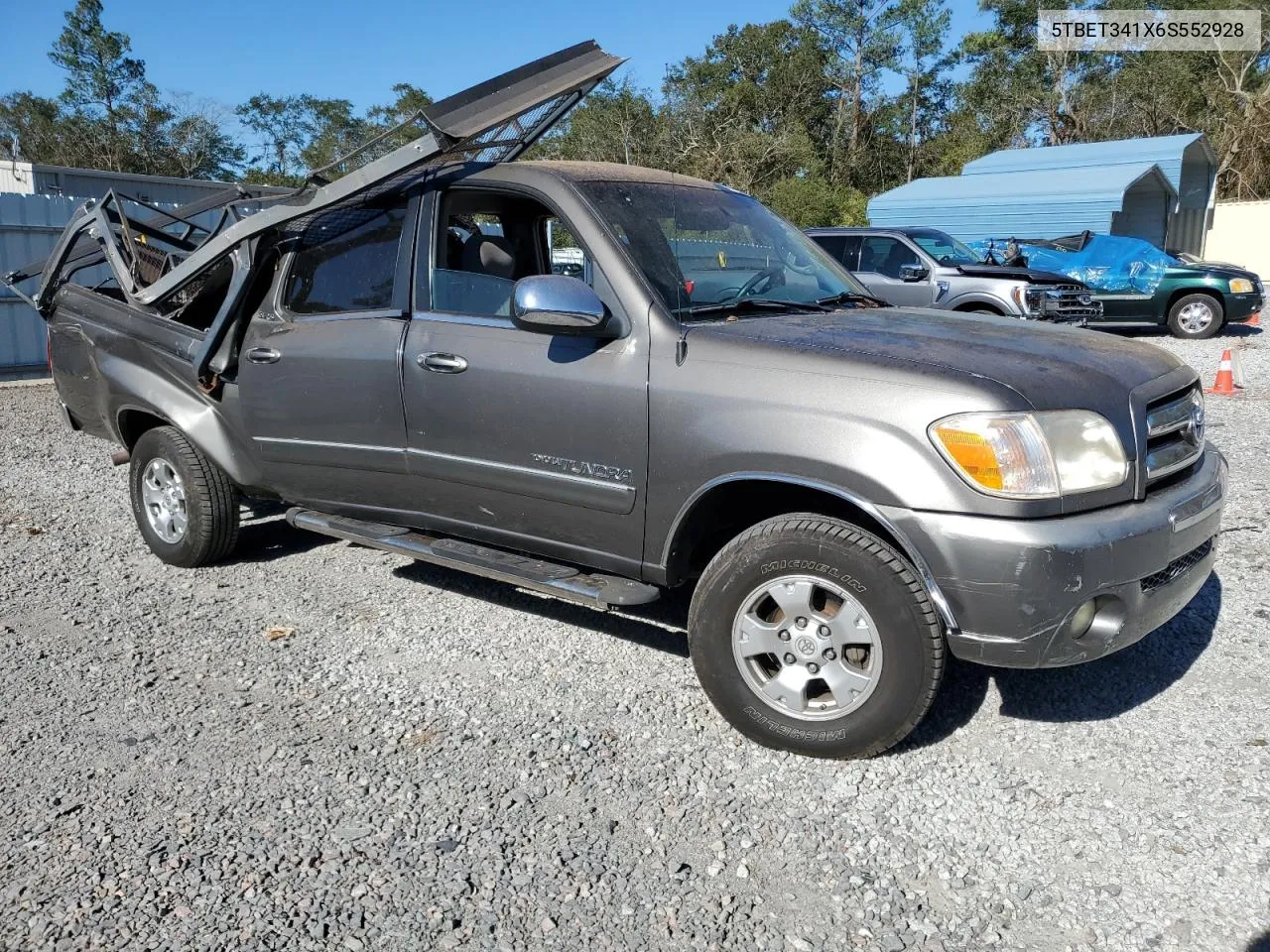 2006 Toyota Tundra Double Cab Sr5 VIN: 5TBET341X6S552928 Lot: 74333554