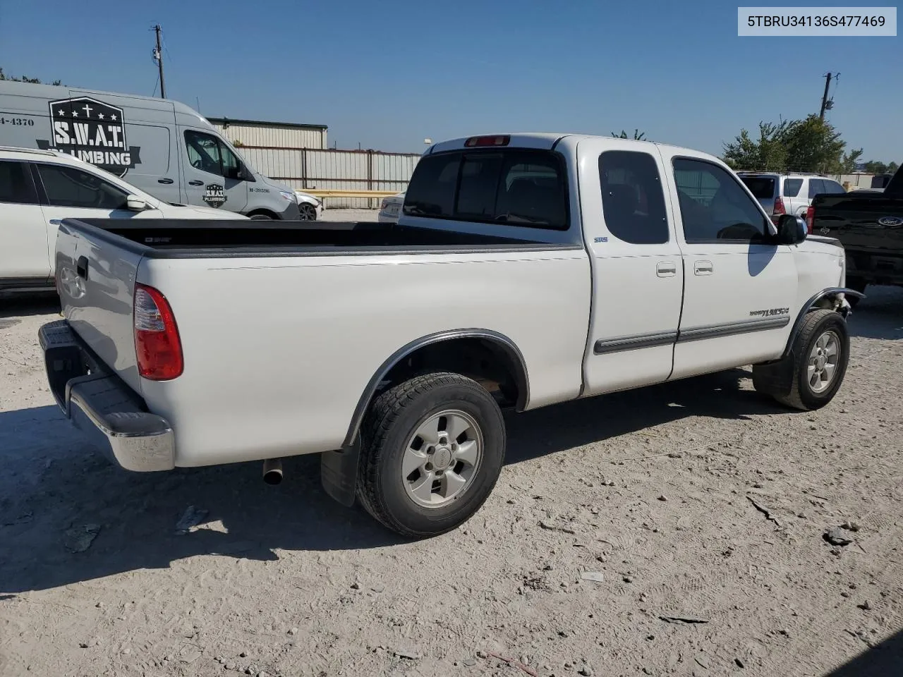 2006 Toyota Tundra Access Cab Sr5 VIN: 5TBRU34136S477469 Lot: 74382724