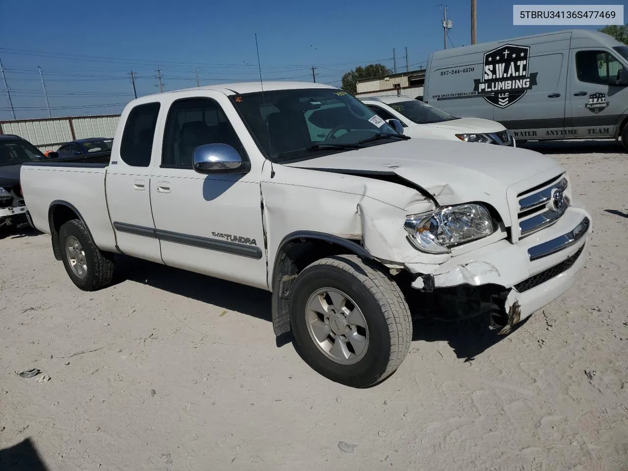 5TBRU34136S477469 2006 Toyota Tundra Access Cab Sr5