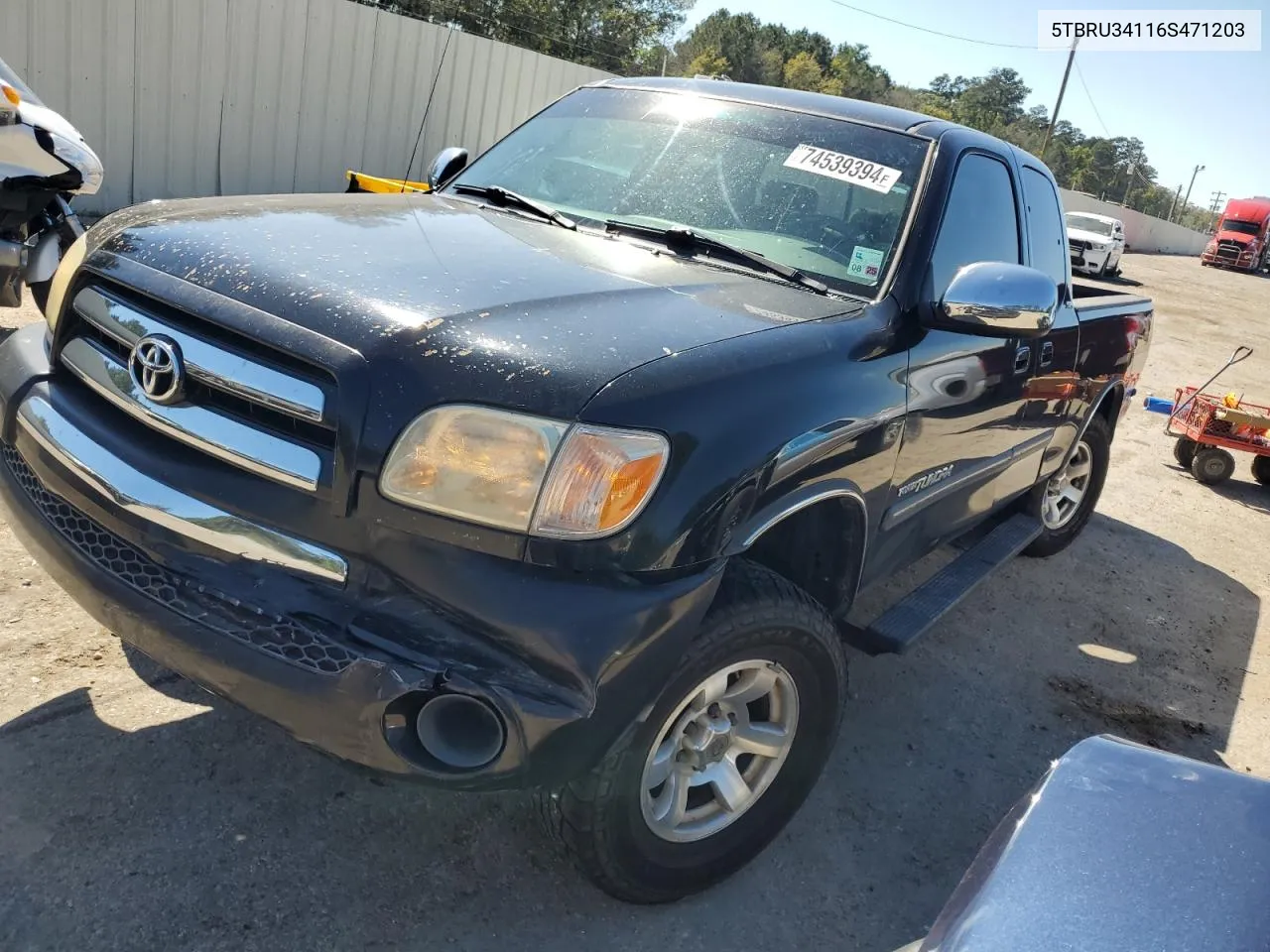 5TBRU34116S471203 2006 Toyota Tundra Access Cab Sr5