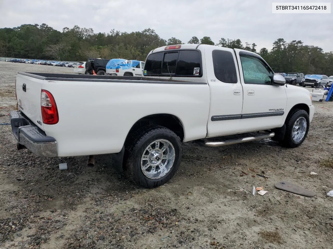 2006 Toyota Tundra Access Cab Sr5 VIN: 5TBRT34116S472418 Lot: 74700034