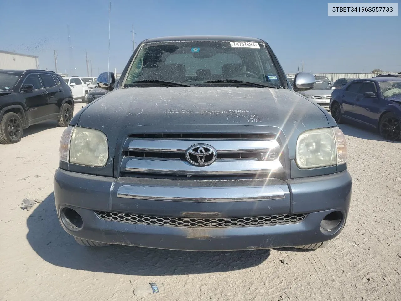 2006 Toyota Tundra Double Cab Sr5 VIN: 5TBET34196S557733 Lot: 74787694