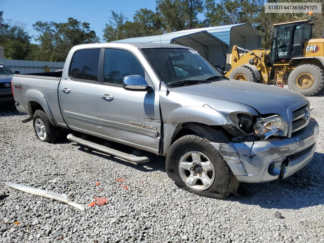 2006 Toyota Tundra Double Cab Sr5 VIN: 5TBDT44136S529721 Lot: 74803334