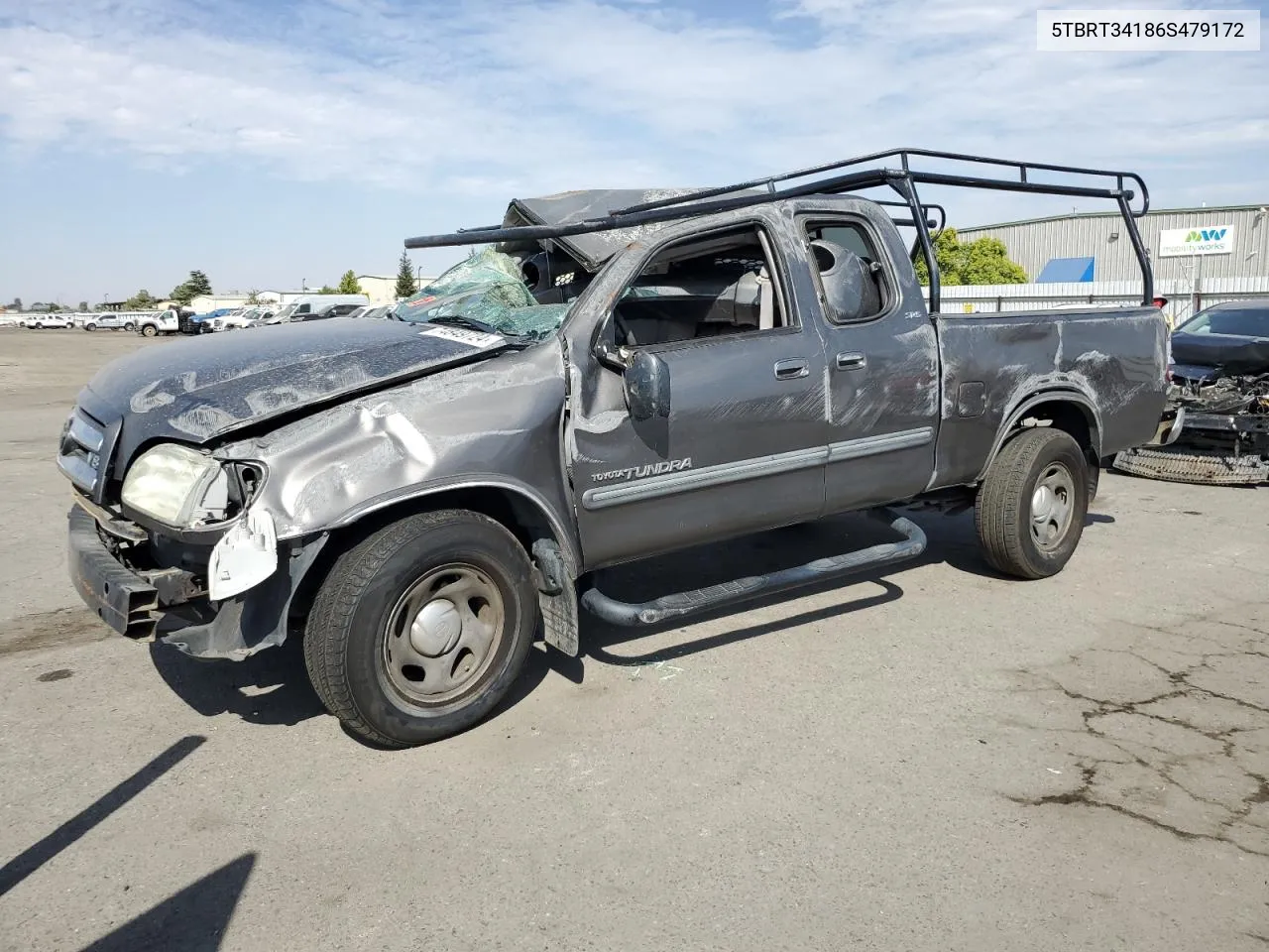 2006 Toyota Tundra Access Cab Sr5 VIN: 5TBRT34186S479172 Lot: 74849724