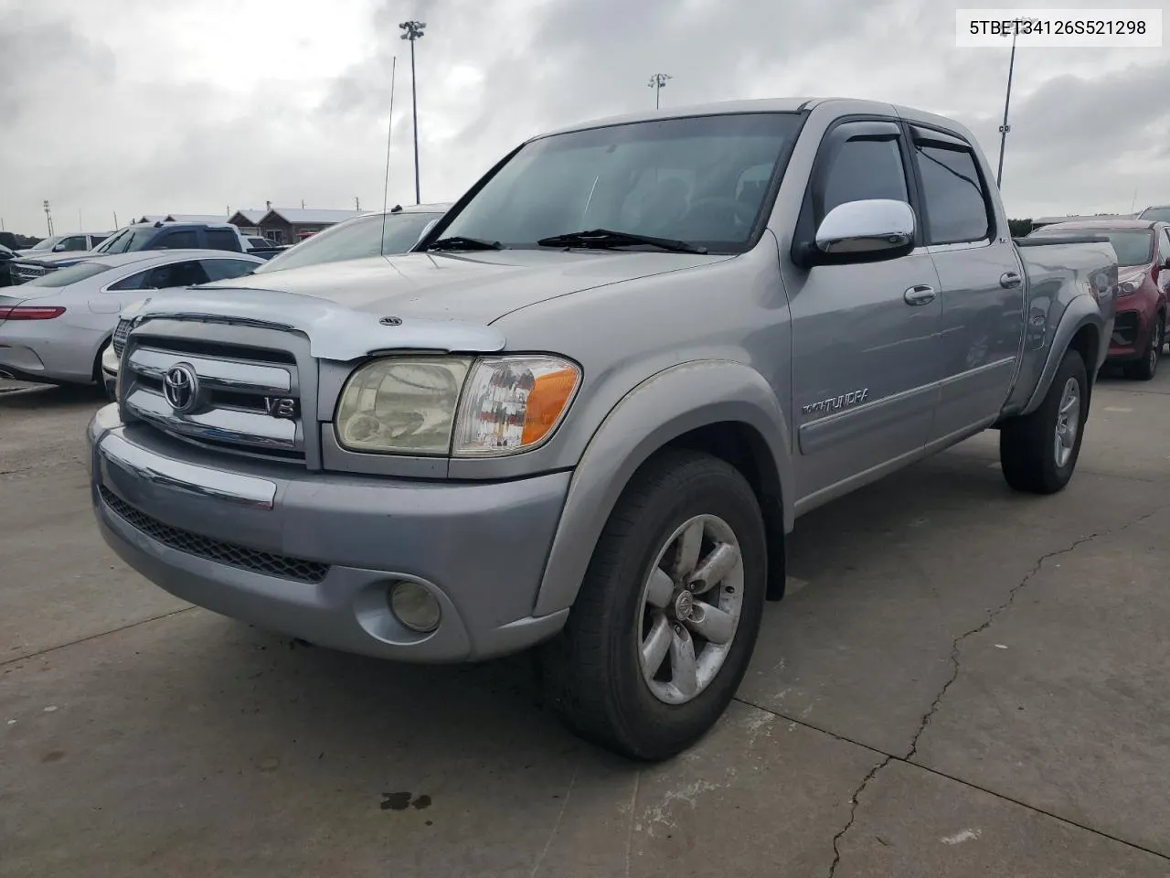 2006 Toyota Tundra Double Cab Sr5 VIN: 5TBET34126S521298 Lot: 74874704