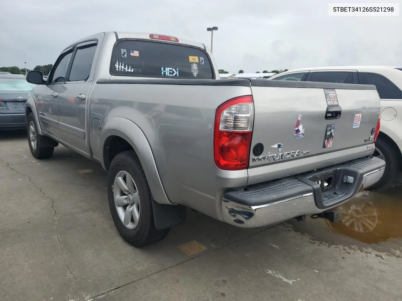 2006 Toyota Tundra Double Cab Sr5 VIN: 5TBET34126S521298 Lot: 74874704